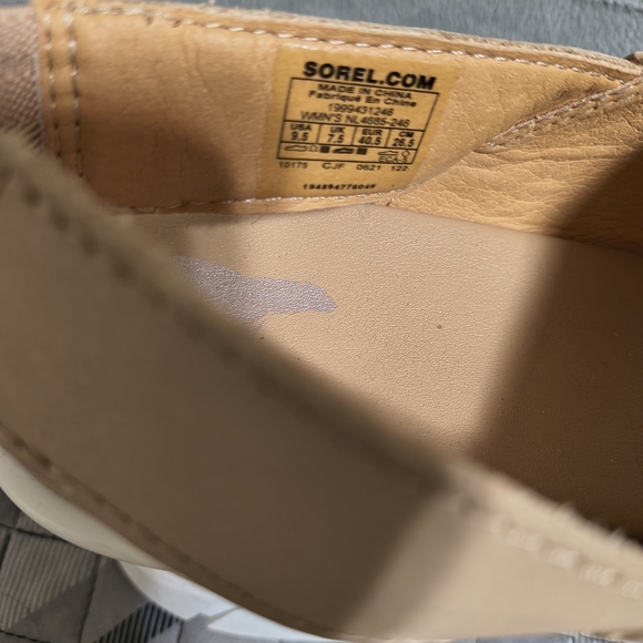 Sorel Women's Cream Slingback Sandals - Picture 4 of 4